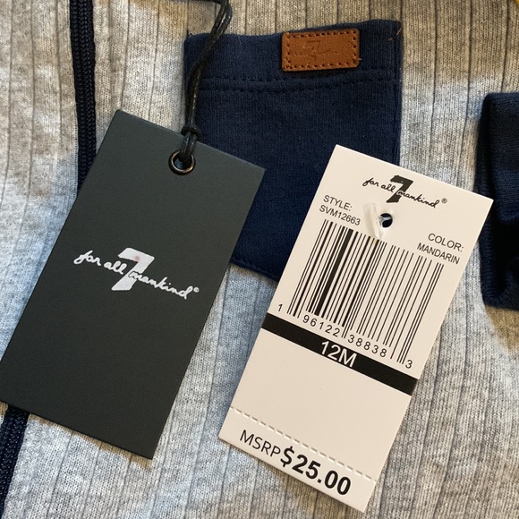 7 For All Mankind Onesie - Picture 5 of 6